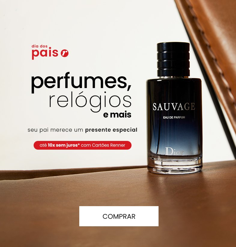 beleza e relógios para presentear no Dia dos Pais