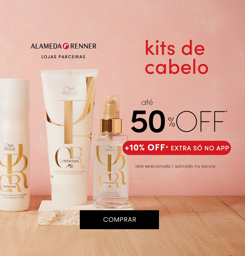 10% extra em kits de beleza com cupom MEUCABELOAMA