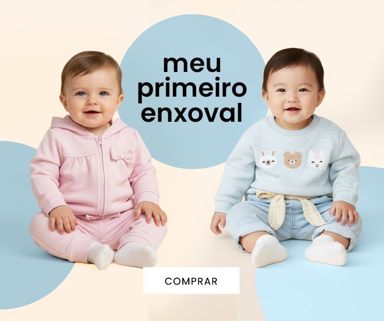 roupas para bebês do RN até 18 meses