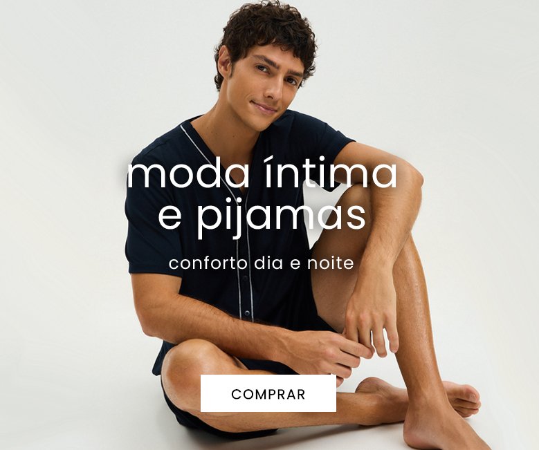moda íntima e pijamas confortáveis