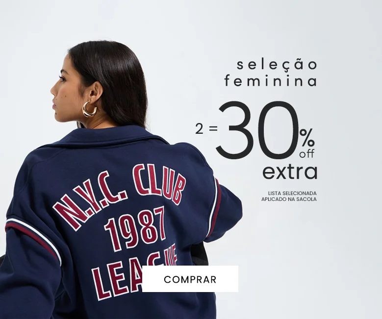 25% extra em toda a seleção com cupom MAIS25