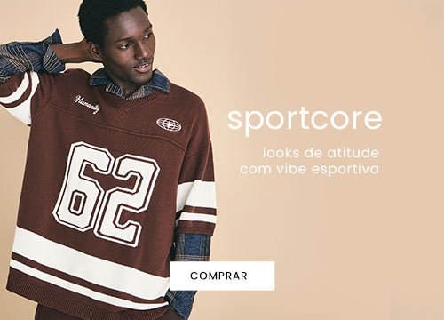 NFL, racing, basquete e mais para seu look sportcore