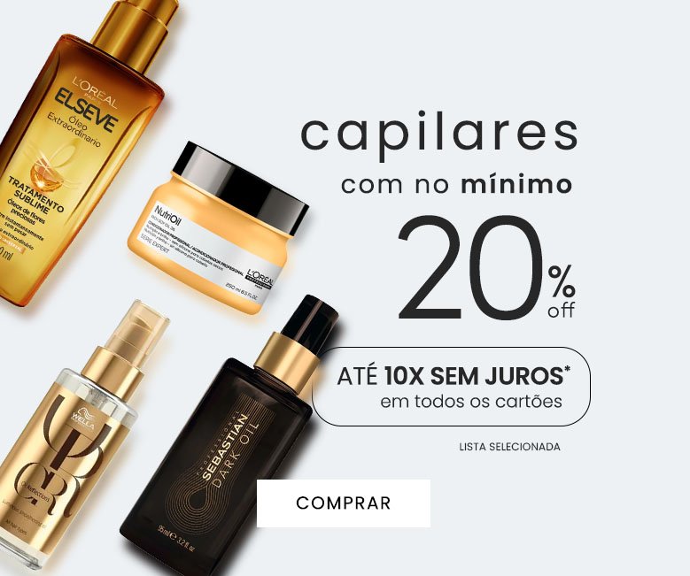 seleção de makes e acessórios com leve 3 por R$ 99