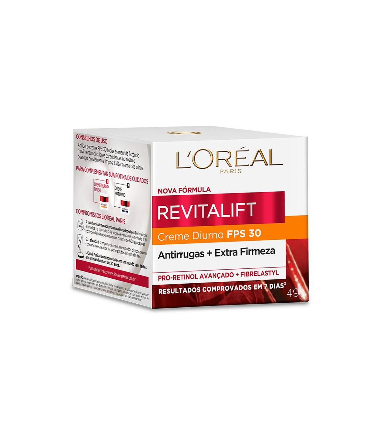 Creme Facial Anti-idade L'Oréal Paris Revitalift Pro-Retinol 3