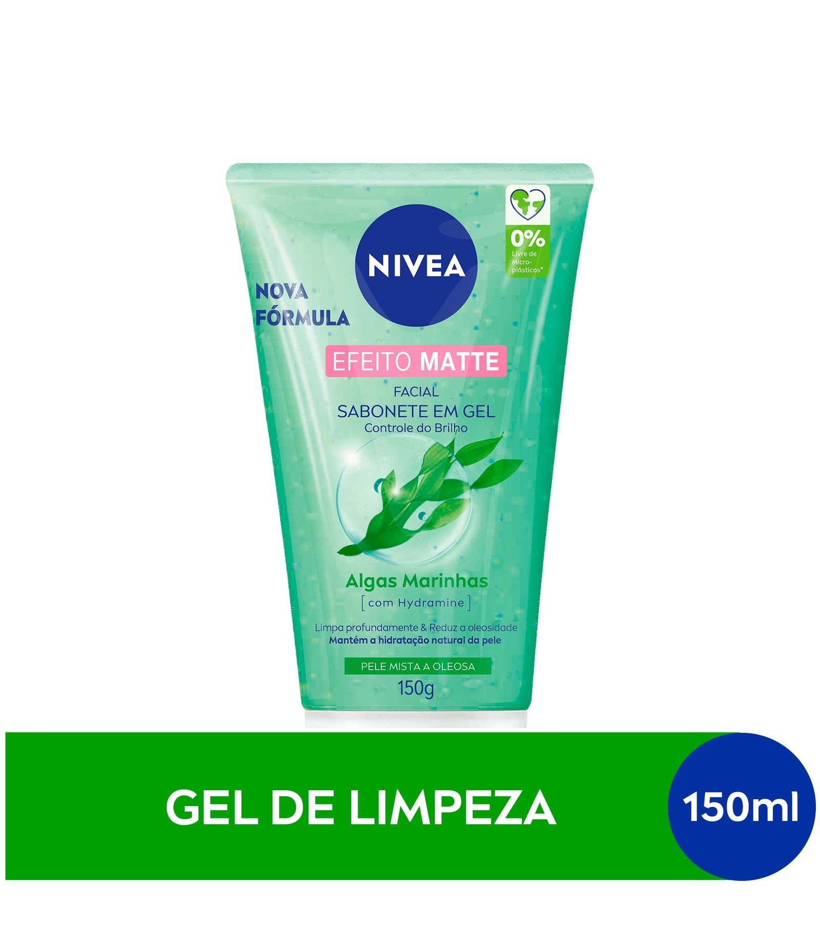 Sabonete Facial em Gel Purificante Efeito Matte Nivea U 2