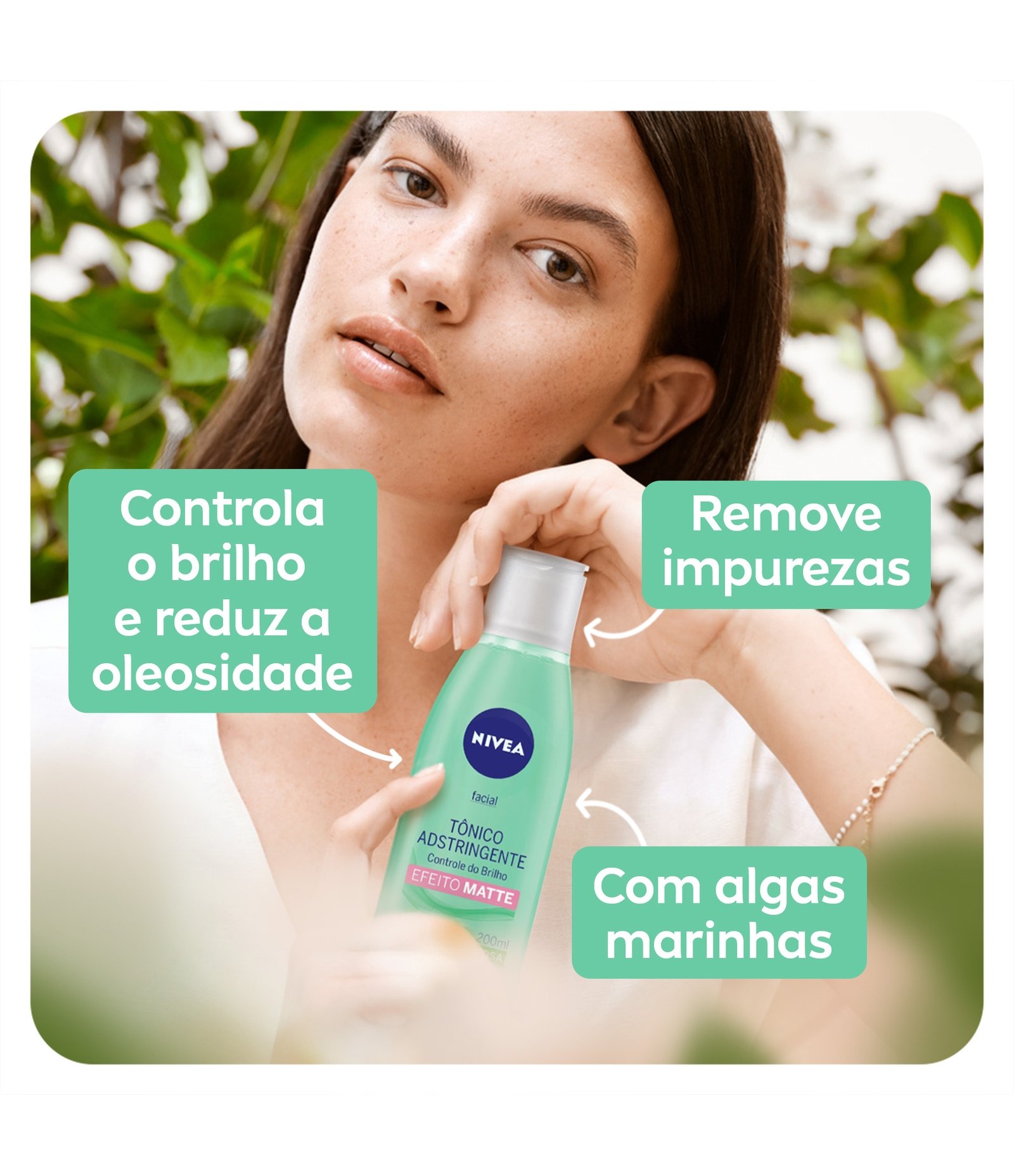 Tônico Facial Controle do Brilho Nivea 200ml 4