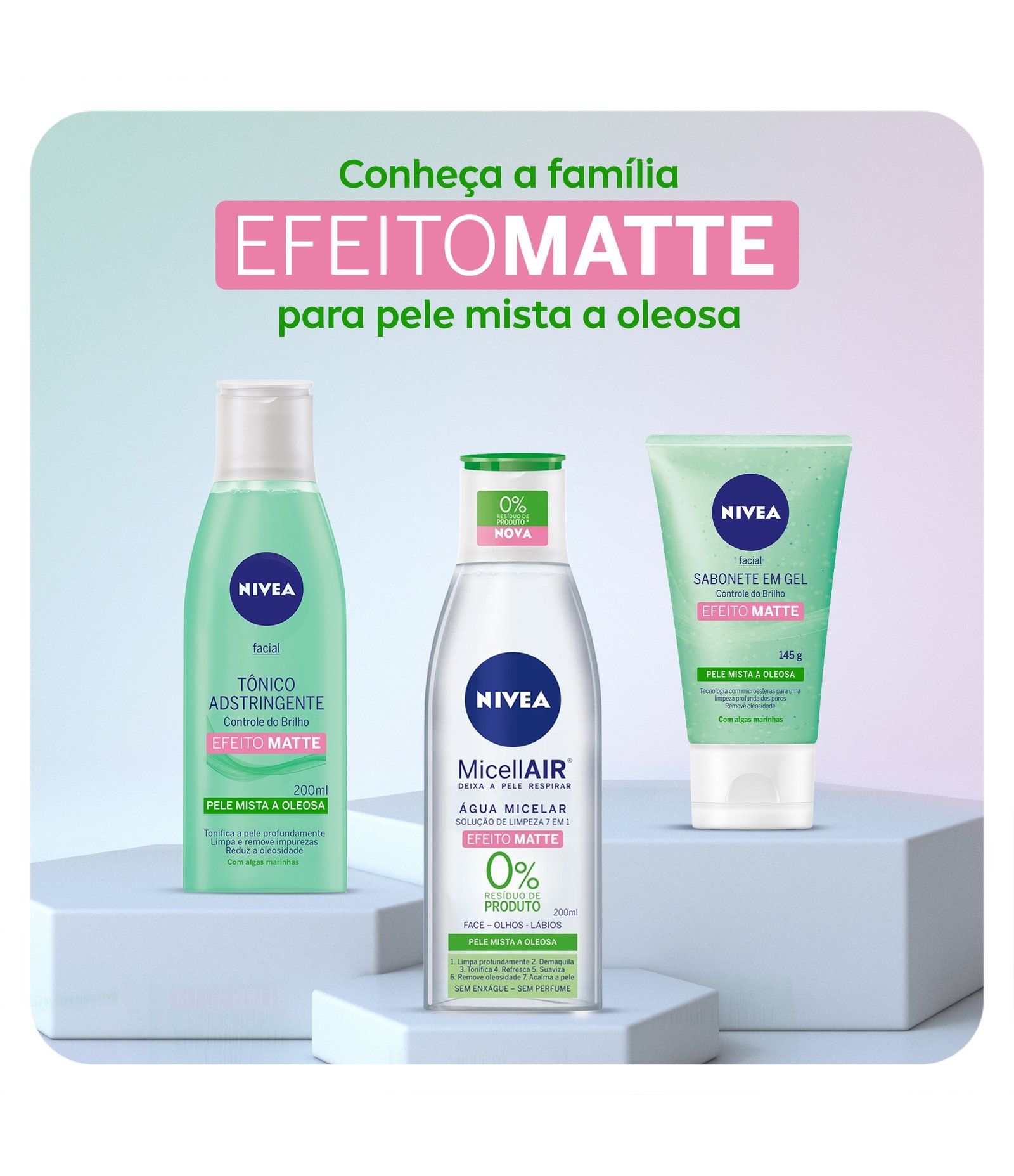 Tônico Facial Controle do Brilho Nivea 200ml 9