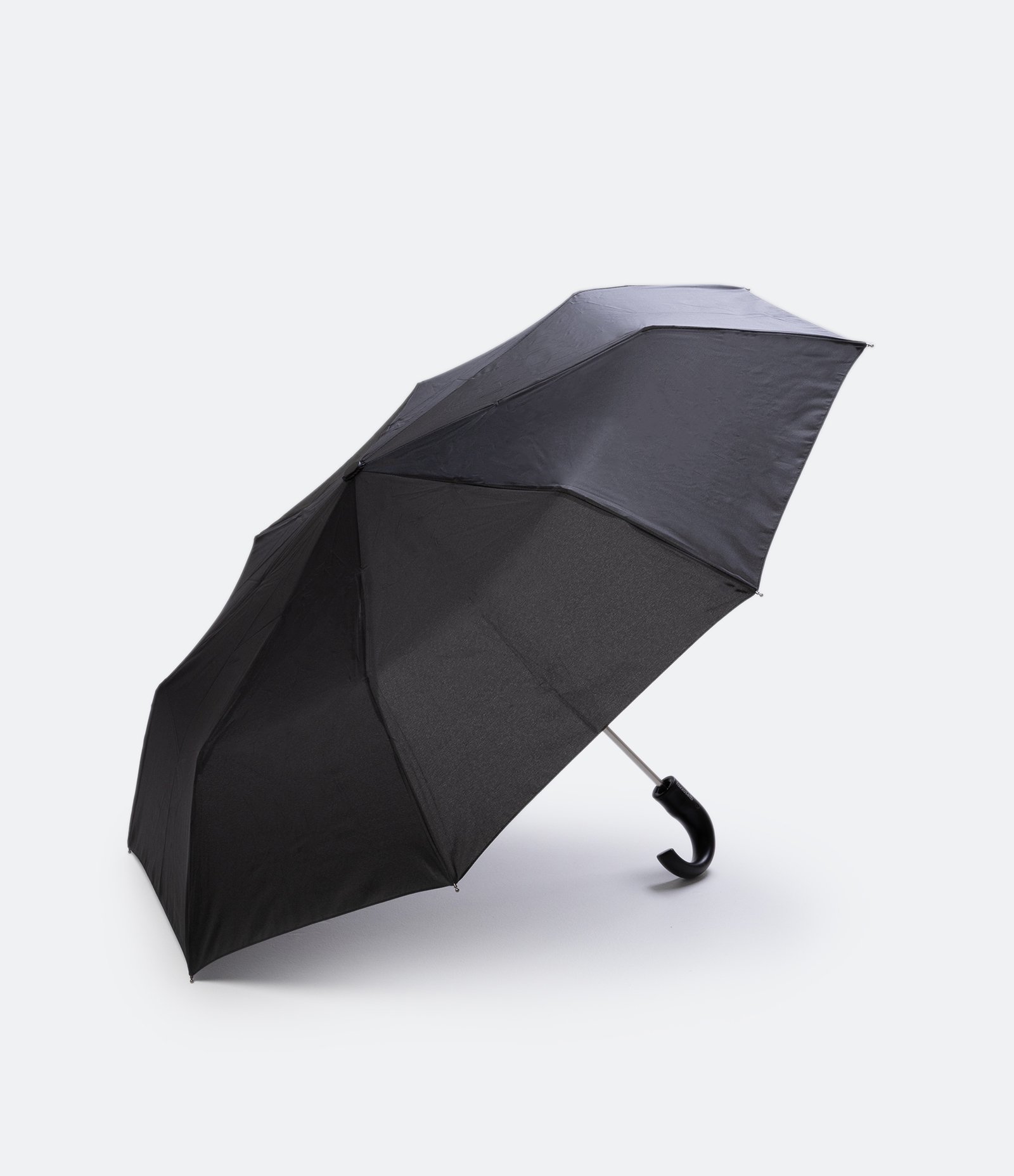 Guarda-Chuva com Cabo Emborrachado e Capa Preto 1