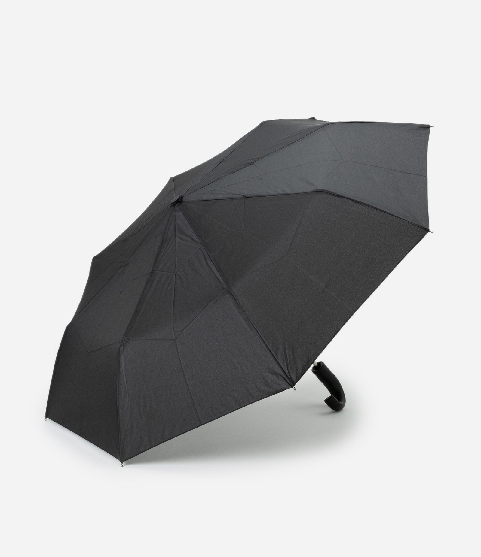 Guarda-Chuva com Cabo Emborrachado e Capa Preto 3