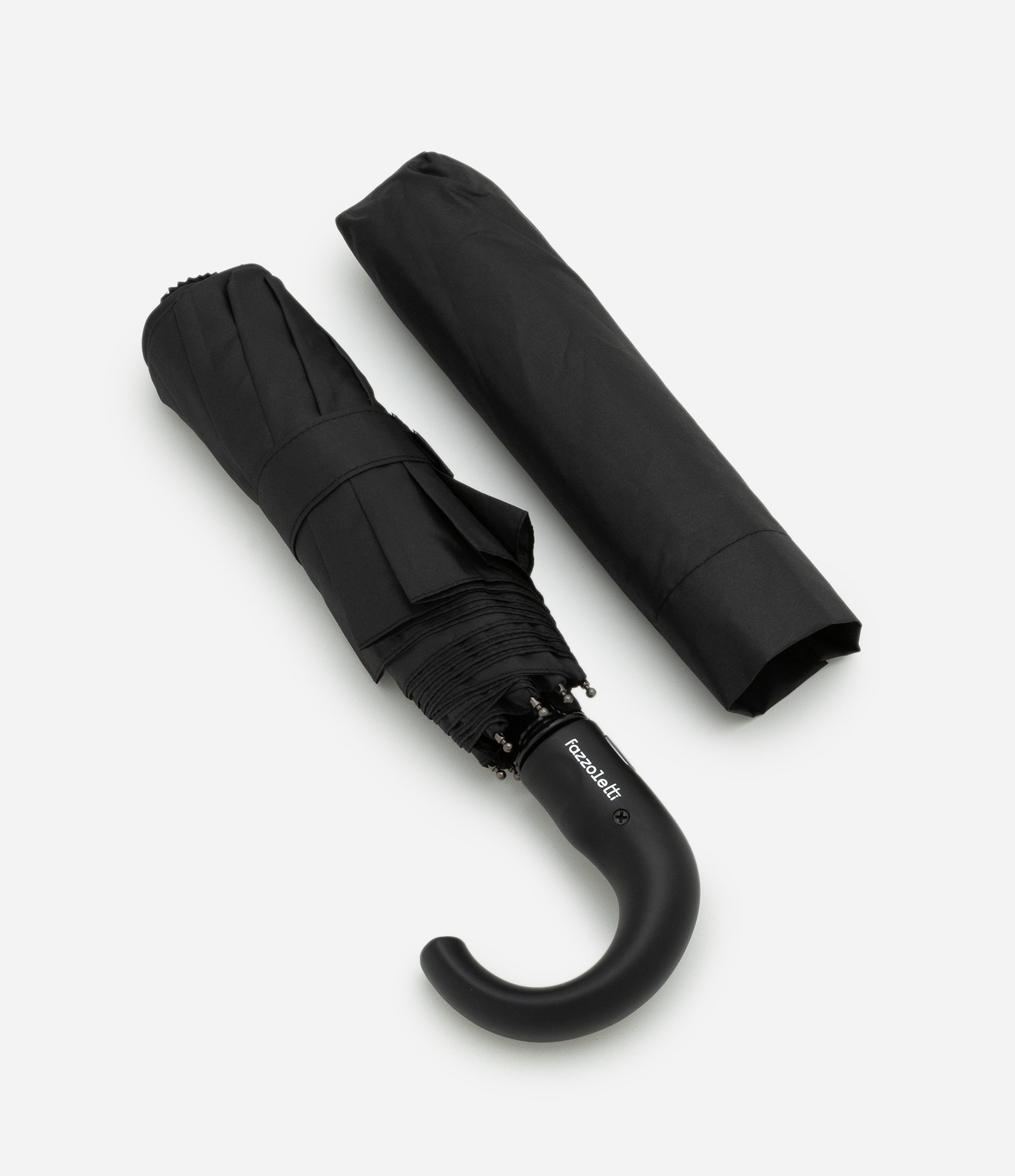 Guarda-Chuva com Cabo Emborrachado e Capa Preto 5