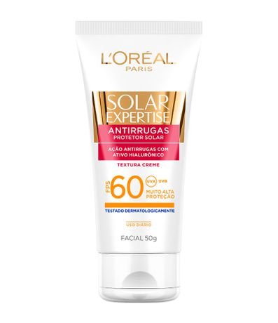 Protetor Solar Facial Loréal Antirrugas Expertise FPS 60 é boa?