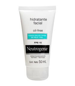 Gel Creme Hidratante Facial Neutrogena Oil Free FPS15