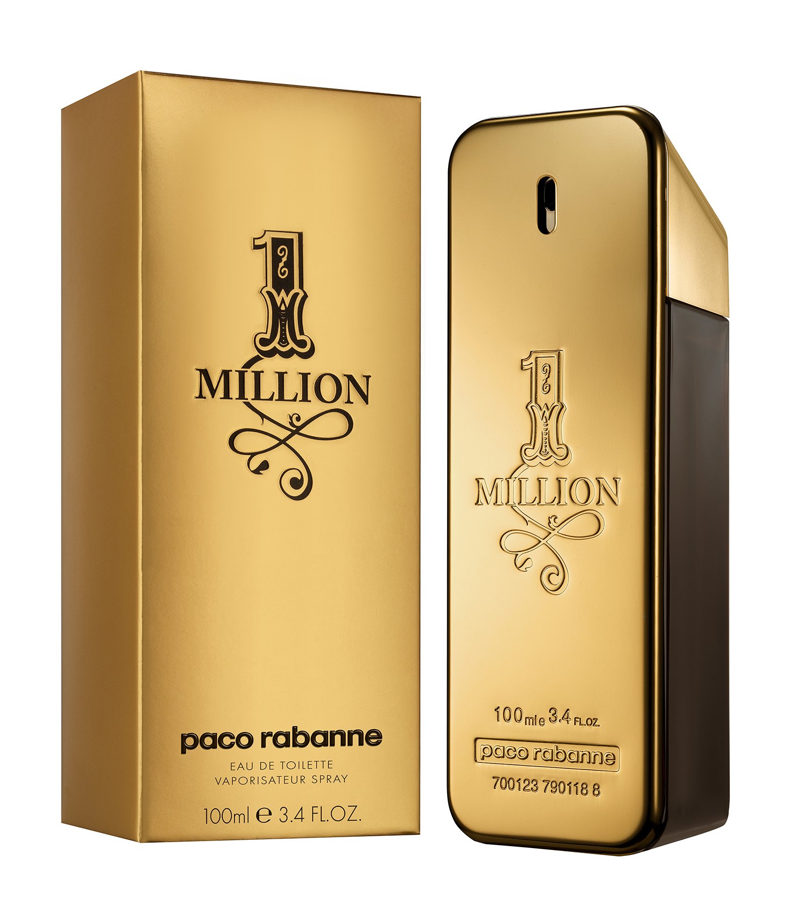 [正規品] PACO RABANNE 1 MILLION 100ml Perfume Paco Rabanne One Million Masculino Eau de Toilette 100ml