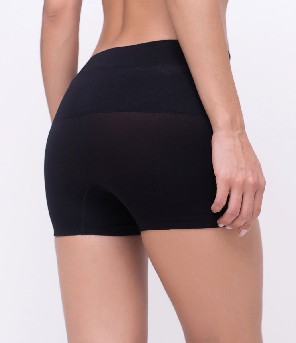 Calcinha Boxer Redutora em Microfibra Trifil Preto 2