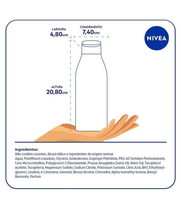 Loção Hidratante Nivea Body Milk para Pele Extra Seca 400ml 7