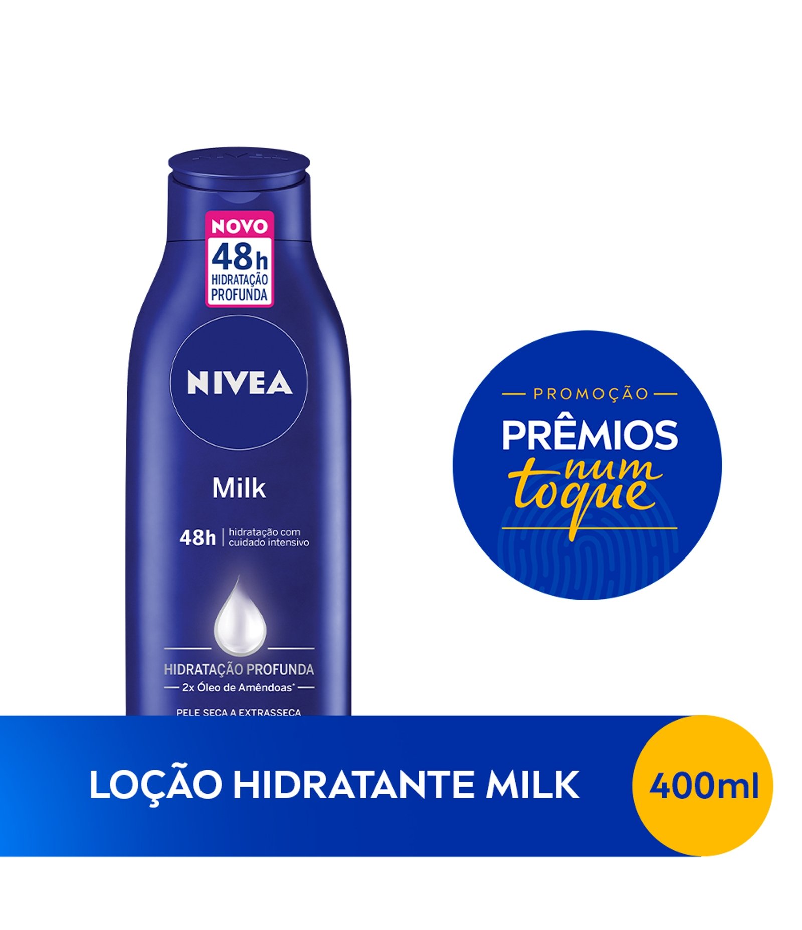 Desodorante Hidratante Milk Nivea  400ml 1