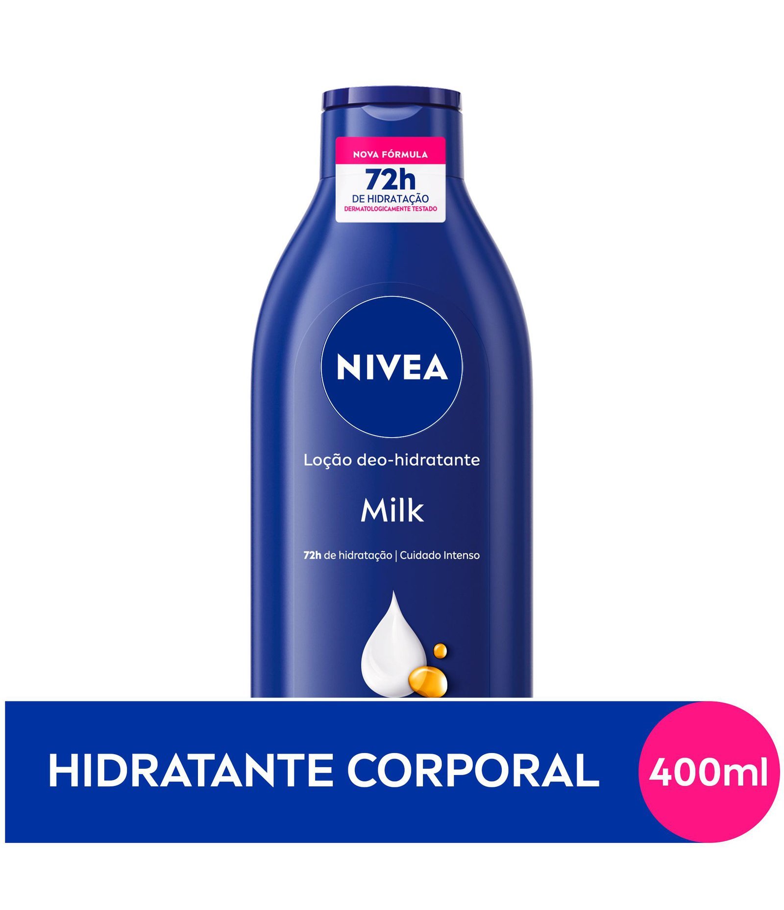 Desodorante Hidratante Milk Nivea  400ml 2