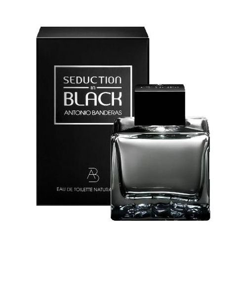 Perfume Antonio Banderas Seduction in Black Eau de Toilette Masculino 1
