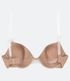 Imagem miniatura do produto Soutien Push Up con Breteles y Espalda de Silicone Marrón 5