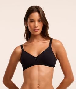 Sutiã Básico em Cotton sem Bojo e Aro DelRio