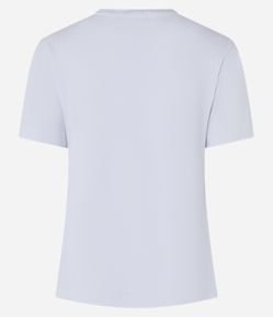 Blusa Básica em Viscose com Decote V