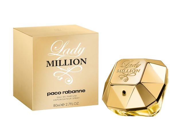 Perfume Paco Rabanne Lady Million Feminino Eau De Parfum 80ml 2