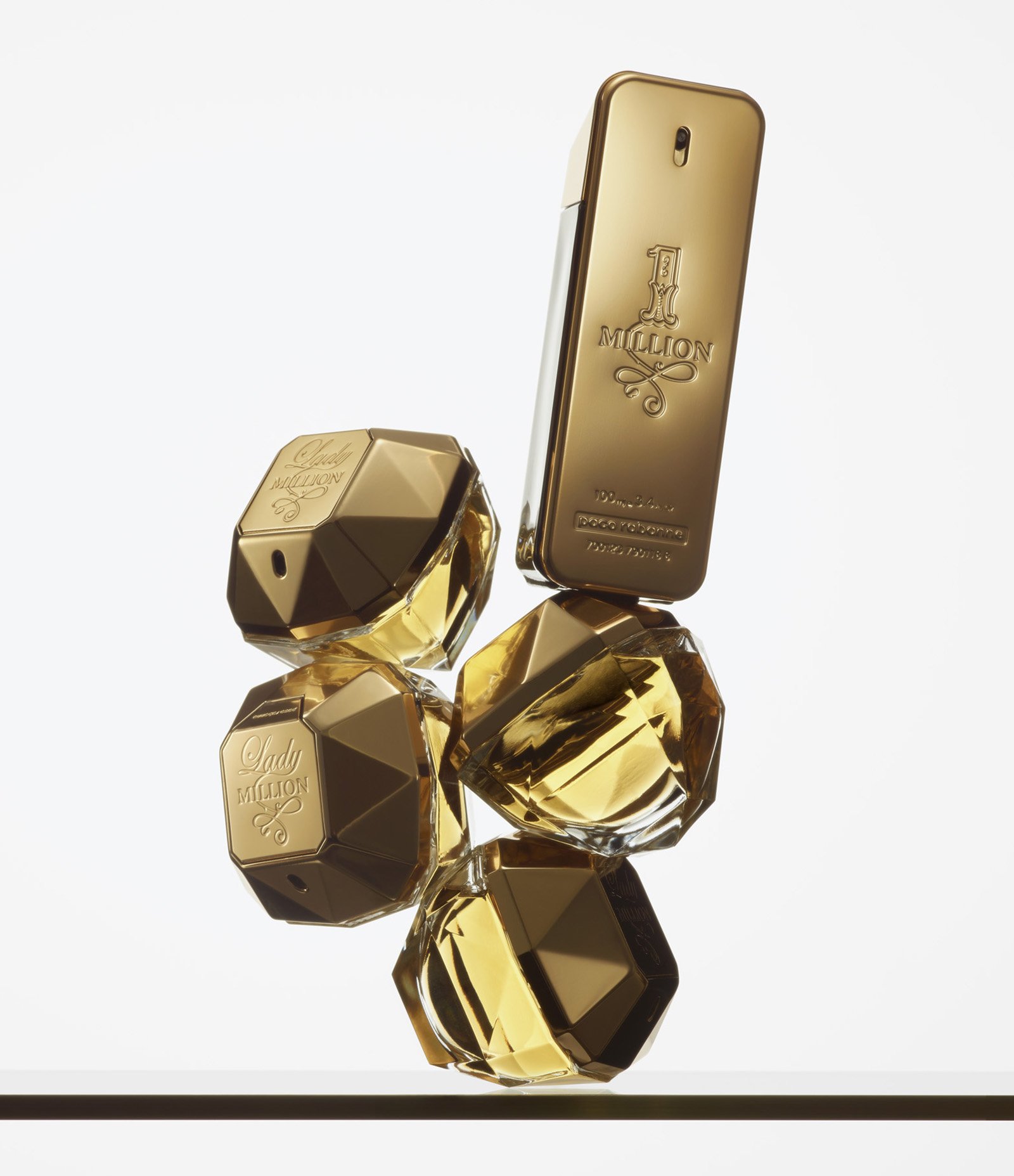 Perfume Paco Rabanne Lady Million Feminino Eau De Parfum 50ml 4