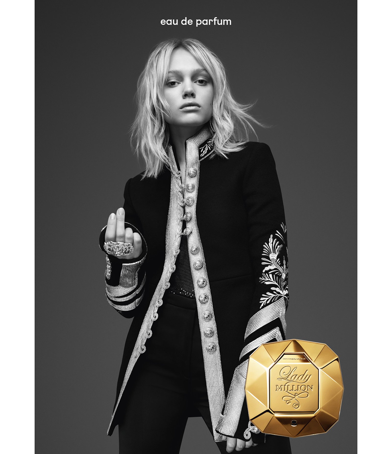 Perfume Paco Rabanne Lady Million Feminino Eau De Parfum 50ml 5