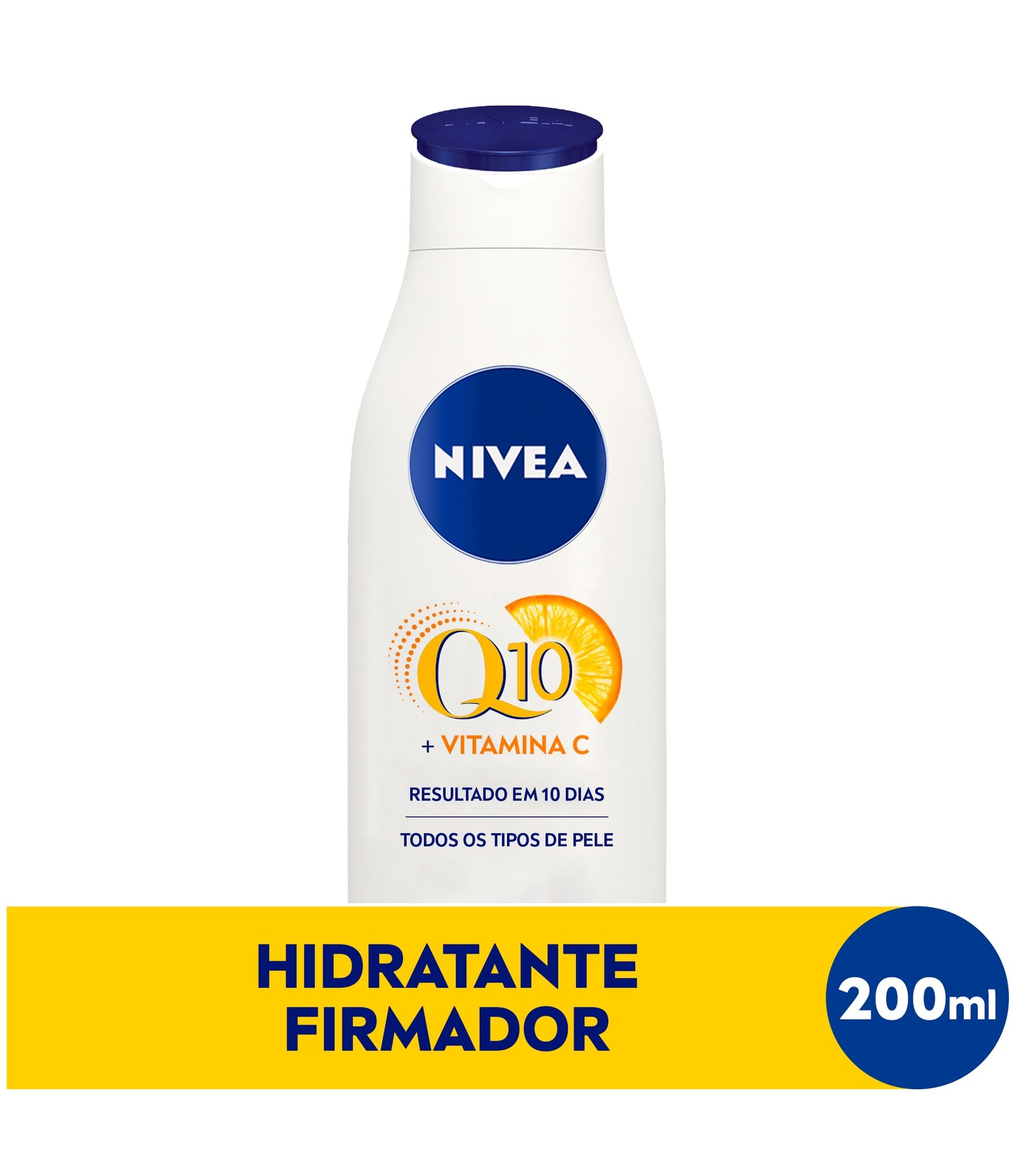 Loção Hidratante Firmador Q10 + Vitamina C Todos os Tipos de Pele 200ml Nivea 200ml 2