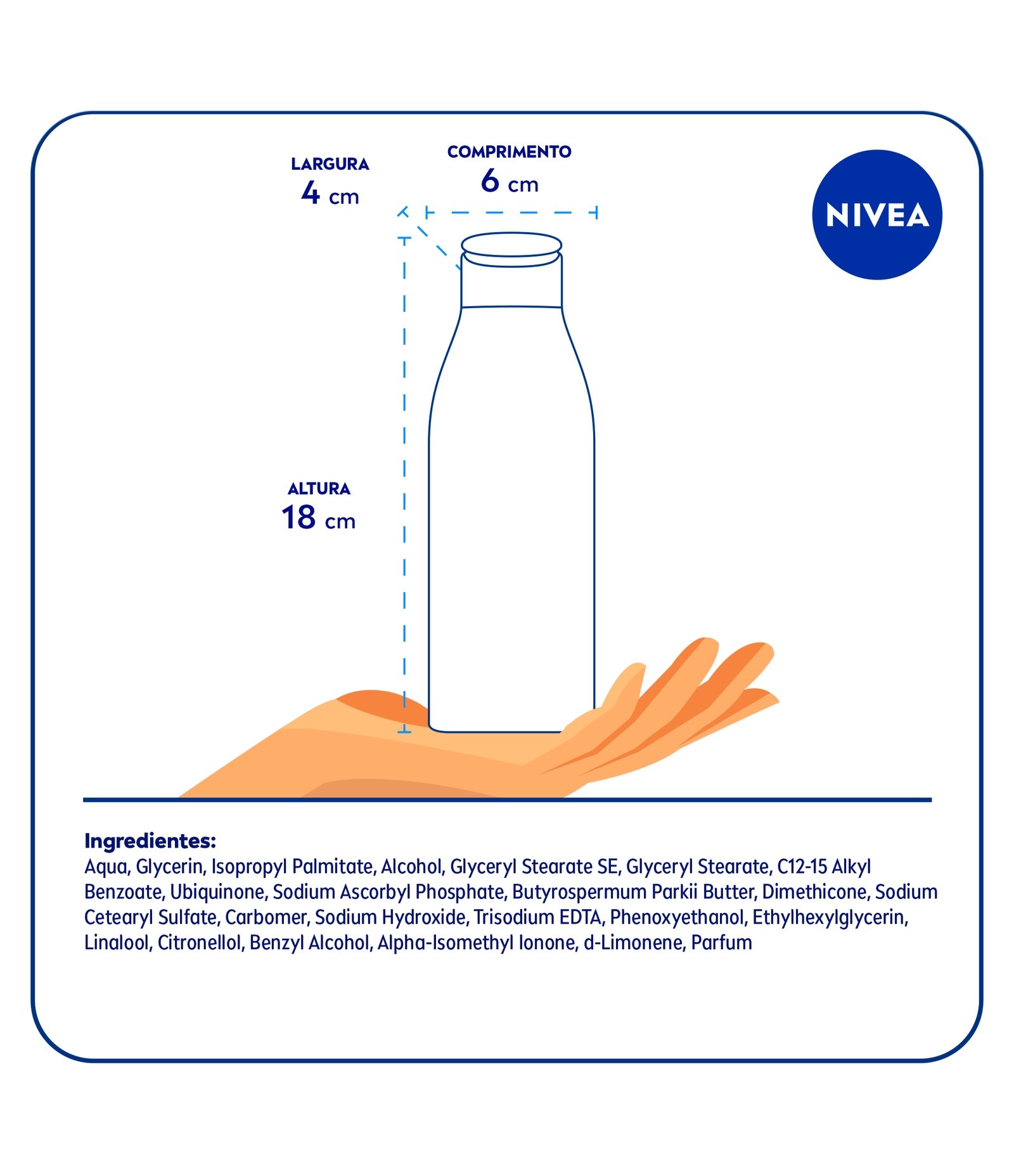 Loção Hidratante Firmador Q10 + Vitamina C Todos os Tipos de Pele 200ml Nivea 200ml 8