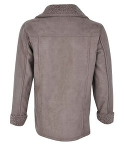 jaqueta camurça masculina renner