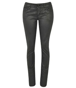 Calça Skinny Feminina em Sarja Resinada