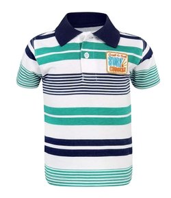 Camisa Polo Infantil Listrada - Tam 1 a 4  
