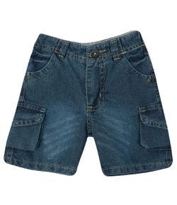 Bermuda Infantil Jeans