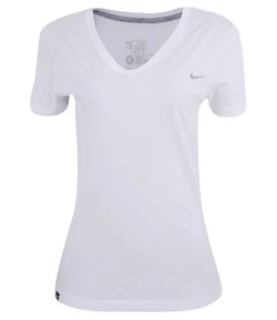 Camiseta Feminina Nike New Swoosh V Neck