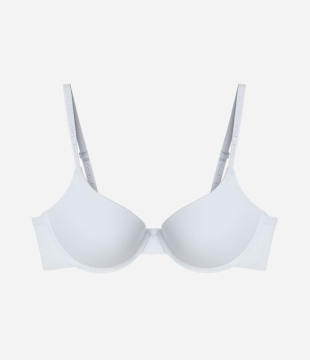 Sutiã Push Up Básico em Microfibra com Bojo