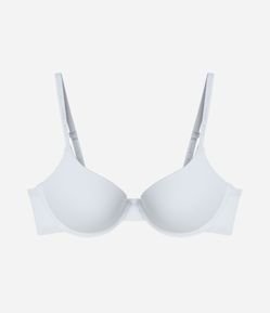 Sutiã Push Up em Microfibra com Enchimento Que Aumenta o Busto em Um Tamanho