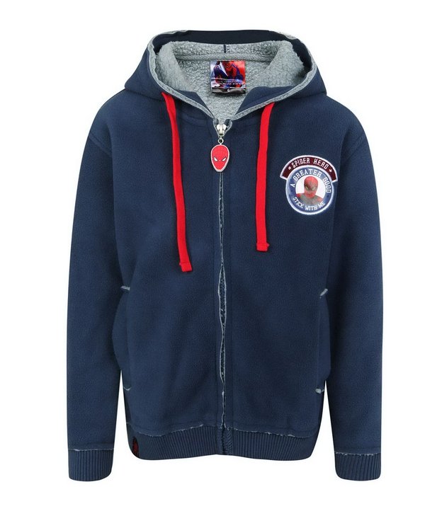 casaco infantil homem aranha