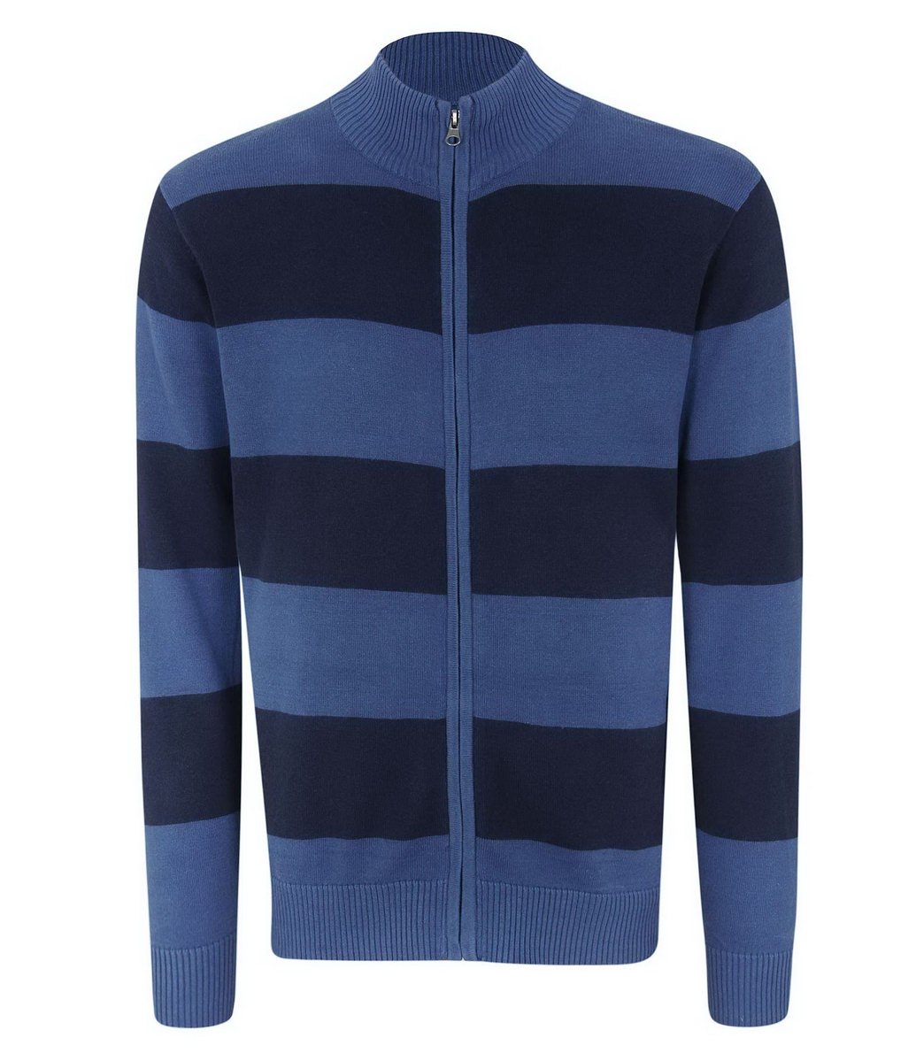 casaco listrado masculino