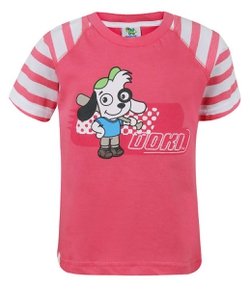 Camiseta Infantil Listrada Doki Taco de Beiseball