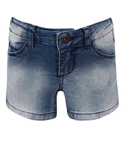 Short Jeans Infantil - Tam 4 a 12 Anos 
