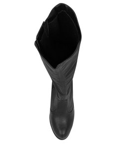 Bota Vizzano Feminina em Material Sintético Cano Alto com Salto Bloco -  Renner