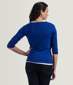 cardigan feminino de algodão