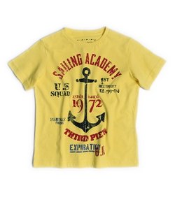 Camiseta Infantil com Estampa - Tam 4 a 12 