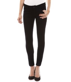 Calça Super Skinny Feminina em Jeans com Zíper na Barra