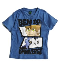 Camiseta Infantil Ben 10 - Tam 4 a 10  