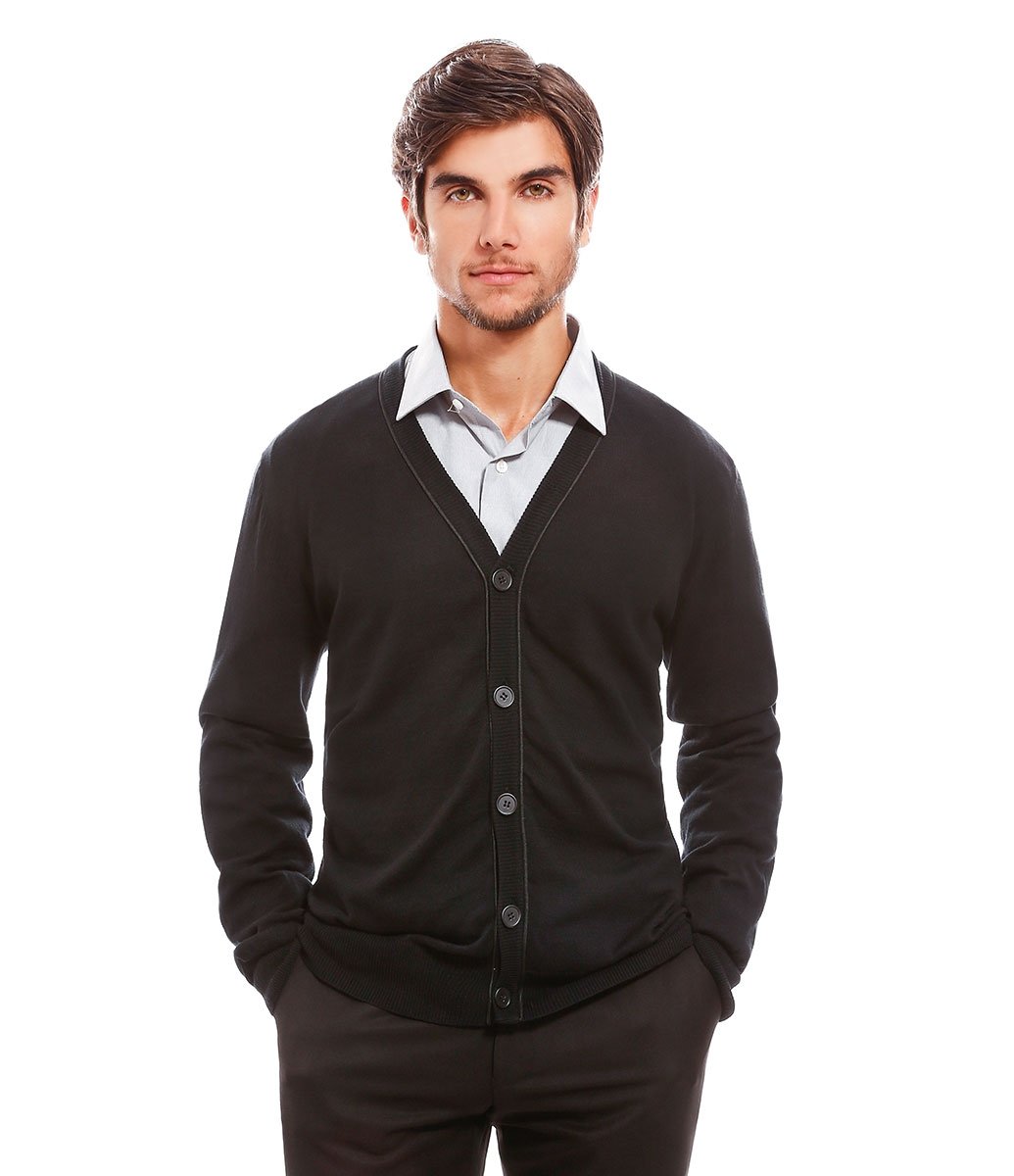 cardigan verde masculino