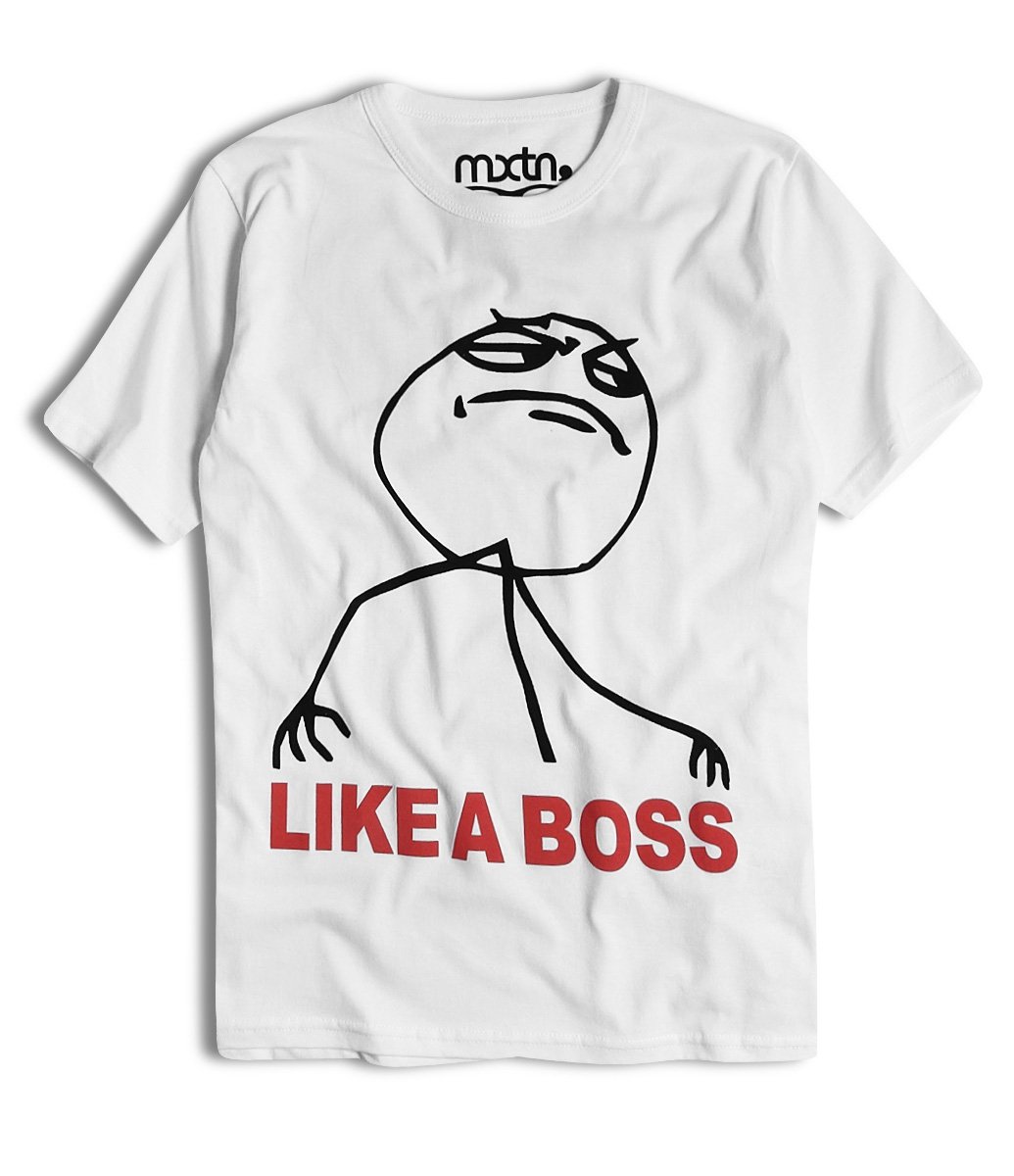 camiseta like a boss
