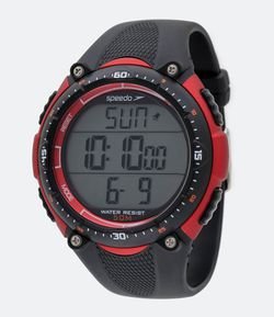 Kit Relógio Masculino Speedo 81091G0EGNP2KB Digital 5ATM + Monitor Cardíaco
