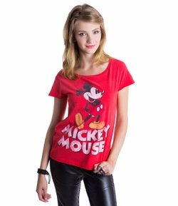 Blusa Disney com Estampa do Mickey